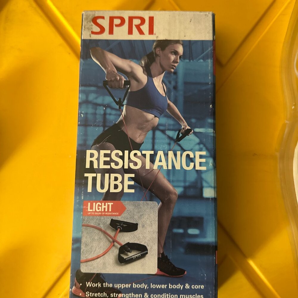 SPRI Resistance Tube Band Exercise Crossfit LIGHT up to 20 LB (3)